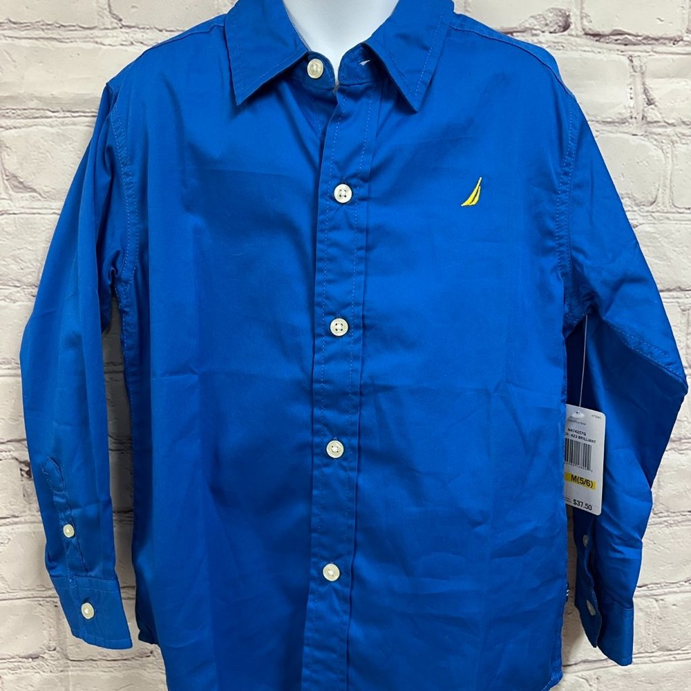 Boys Nautica Button Down Shirt